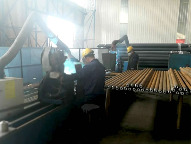 晋中网架车间制作